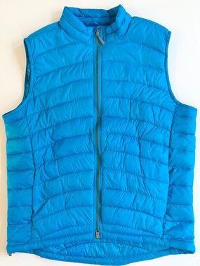 Peter Miller Blue Quilted Puffer Vest